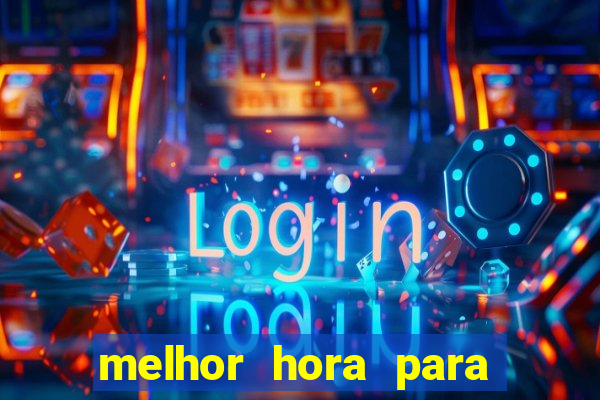 melhor hora para jogar fortune rabbit